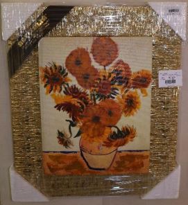 Aus Italien importiertes Ölgemälde von Van Goghs Sonnenblumen Van Goghs Sonnenblumen, Malerei, Ölgemälde, Natur, Landschaftsmalerei