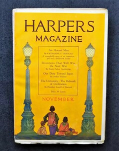 1919年 Harper's Monthly magazine コールズ・フィリップス Coles Phillips/ピーター・ニューエル Peter Newell/Charles Edward Chambers