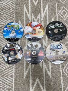 激安PS3ソフト6本 パワプロ2013 バイオハザード5など