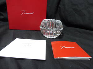 新品箱付 バカラ キャンドルホルダー　baccarat マッセナ　p