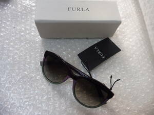  new goods case attaching FURLA Furla sunglasses Japan regular goods tag attaching 