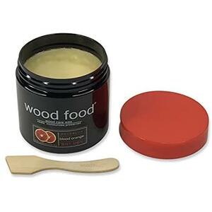 “Wood Food” 天然艶出し蜜蝋ワックス (ブラッドオレンジ, 180ml)