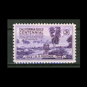 ■アメリカ切手　1948年　カリフォルニア州 / ゴールドラッシュ100周年