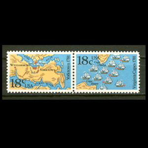 ■アメリカ切手　1981年　18世紀のアメリカ 200周年