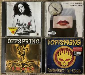 CD ^送料無料^ OFFSPRING SMASH CONSPQRACY OF ONE RED HOT CHILI PEPPERS GREATEST HITS MOTHER'S MILK ROCK