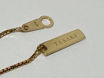 ☆TASAKI　K18(750)　南洋真珠　マルチカラー　パール　ネックレス　全長約81.5㎝（縮め可能）アシンメトリー【中古/USED】_画像7