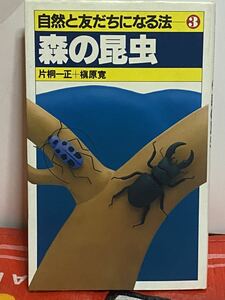 ☆自然と友だちになる法 森の昆虫 片桐一正 槙原寛 学研