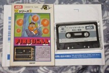 MSX TAPE 「Wシリーズ3 ファイヤーボール／明るい農園」 (ハドソン) ジャンク_画像10