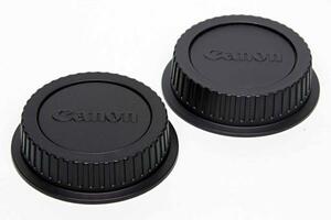 * original 2 piece Canon EF EOS rear mount cap (760L9