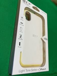 IIIIfi+(R)(イーフィット) ライトトーンシリーズ iPhoneXS iPhoneX 対応ケース IFT-15YE イエロー　黄色 新品 スマホケース スマホカバー