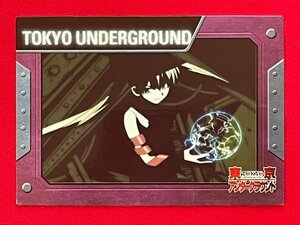 東京アンダーグラウンド プロモーションカード トレーディングカード 非売品 当時モノ 希少 A10636