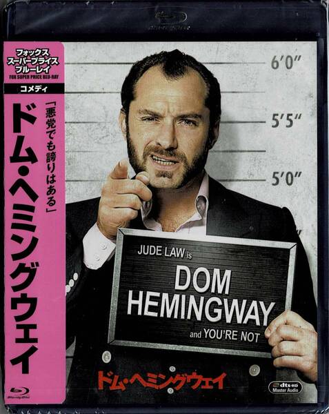 Blu-ray Disc ドム・ヘミングウェイ DOM HEMMINGWAY 出演: ジュード・ロウ 未使用未開封品　