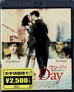 Blu-ray Disc ワン・デイ 23年のラブストーリー One Day 出演: アン・ハサウェイ 未使用未開封品