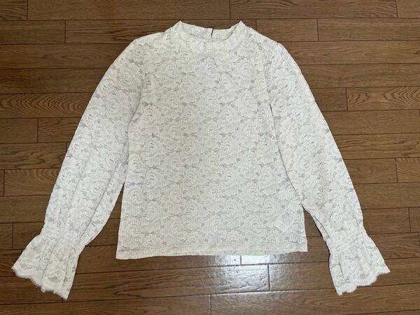 ☆LOWRYSFARM☆レースカットソー インナーキャミソール付き