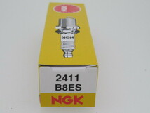 送料無料 B8ES NGKスパークプラグ 1セット ホンダ TLM200R/NSR150/MBX80インテグラ/MTX80R/MBX50/MTX50R/プラグ プラグコード NGK　2411_画像2