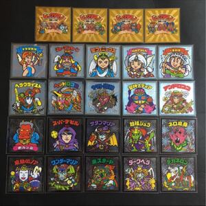 ビックリマンシール ファミマ限定アイスフルコンプ
