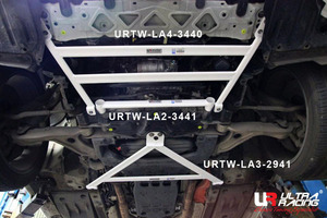 [Ultra Racing] front member brace Lexus GS350 GRL10 12/01- 350 [LA3-2941]