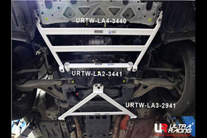 [Ultra Racing] front member brace Lexus GS350 GRL10 12/01- 350 [LA4-3440]