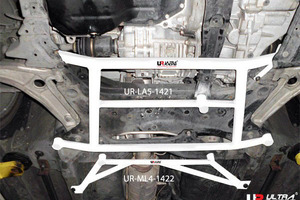 [Ultra Racing] front member brace MMC Lancer Evolution X CZ4A 07/10-15/09 [LA5-1421]