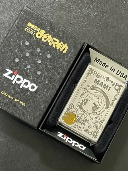 zippo 魔法少女 まどか マギカ 巴 マミ 両面刻印 まどマギ 希少モデル 2011年製 MAMI KYUBEY 専用ケース 保証書付き