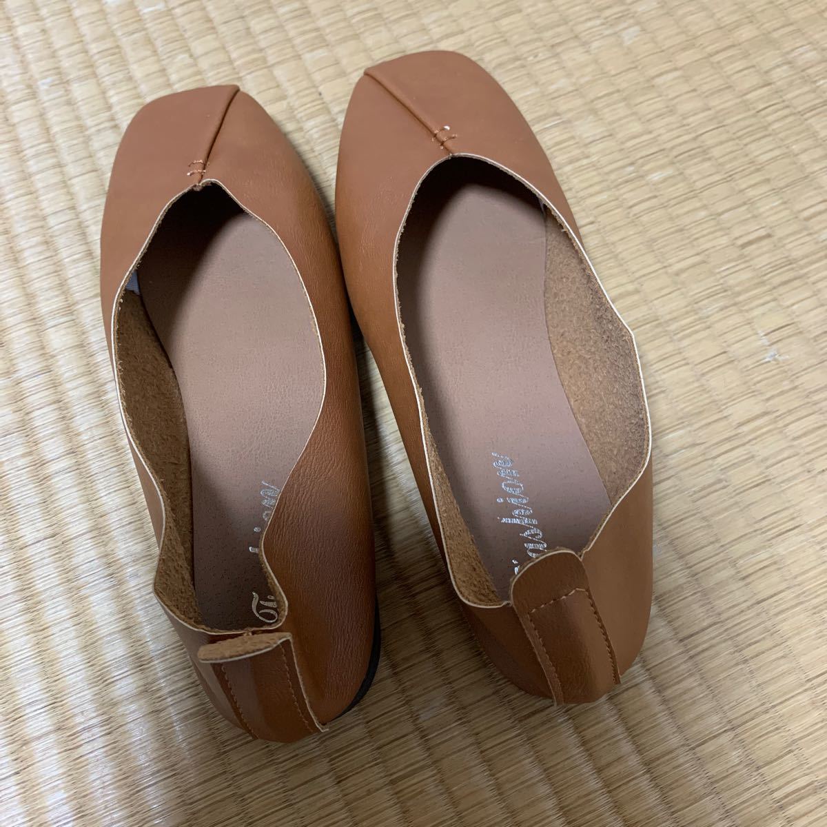 1S04_ほぼ新品 トリッペン ボム バッファローレザー 37 ベージュ