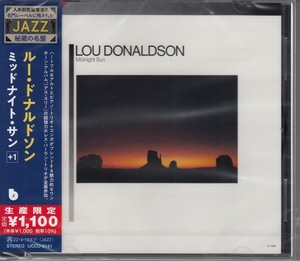 【CD】ルー・ドナルドソン　/　ミッドナイト・サン+1　/　新品CD　JAZZ秘蔵の名盤【新品：送料100円】
