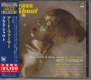 【CD】アート・ファーマー　/　ブラス・シャウト　/　新品CD　JAZZ秘蔵の名盤【新品：送料100円】