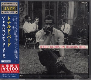 【CD】ドナルド・バード　/　バード・ブロウズ・オン・ビーコン・ヒル　/　新品CD　JAZZ秘蔵の名盤