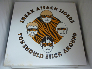 EPA4026　SNEAK ATTACK TIGERS　/　YOU SHOULD STICK AROUND / GETTIN' OUT　/　輸入盤7インチEP 盤良好