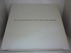 LPA14082　クラウス・イグナツェク KLAUS IGNATZEK　/　PLAYS BEATLES SONGS　/　ドイツ盤LP