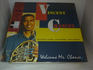 LPA13677　VINCENT CHANCEY ヴィンセント・チャンシー　/　WELCOME Mr.CHANCEY　/　ドイツ盤LP 重量盤 新品　限定2500枚