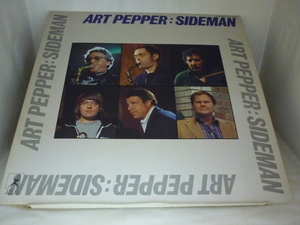 LPA13772　アート・ペッパー ART PEPPER　/　サイドマン SIDEMAN　/　国内盤LP 盤良好