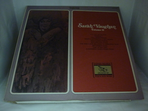 LPA13763　SARAH VAUGHAN サラ・ヴォーン　/　Volume ？　/　USA盤LP