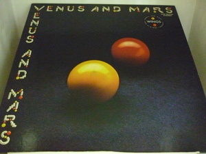 LPA10023　ポール・マッカートニー＆ウイングス PAUL McCARTNEY & WINGS / ヴィーナス・アンド・マース VENUS AND MARS / 国内盤LP 盤良好