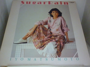 LPA10612　松本伊代　/　シュガー・レイン SUGAR RAIN　/　中古LP