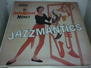 LPA6385 ジョン・グラース JOHN GRAAS NONET / ジャズマンティクス JAZZMANTICS / 国内盤LP 盤良好