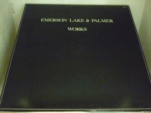 LPA7800 エマーソン、レイク＆パーマー EMERSON LAKE & PALMER / ELP四部作 WORKS / 国内盤2LP 盤良好