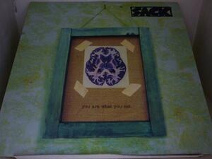 LPA8113 サック SACK / YOU ARE WHAT YOU EAT / 輸入盤LP 盤良好 7インチEP付き