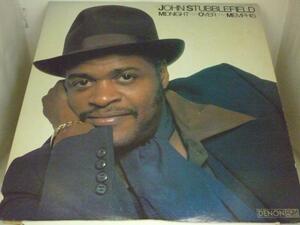 LPA3613 ジョン・スタブルフィールド JOHN STUBBLEFIELD / ミッドナイト・オーヴァー・メンフィス MIDNIGHT OVER MEMPHIS /国内盤LP 盤良好