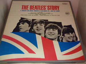 BA220　ビートルズ THE BEATLES / ビートルズ物語 THE BEATLES' STORY　/　国内盤2LPBOX　盤良好