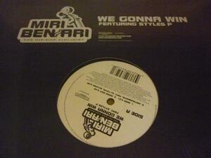 NRA558 MIRI BEN-ARI/WE GONNA WIN/輸入盤新品12インチ