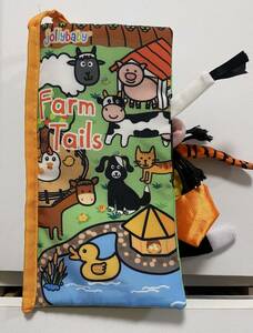  fabric picture book baby JOLLYBABY FarmTails ranch ...