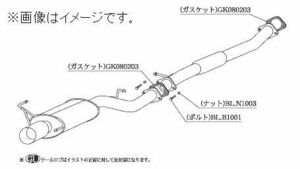 自動車関連業者直送限定 柿本 マフラー Kakimoto・R カキモト アール NISSAN 日産 スカイライン クーペ GF-ER34 RB25DET (NS348)