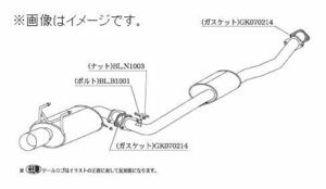 自動車関連業者直送限定 柿本 マフラー Kakimoto・R カキモト アール NISSAN 日産 ステージア E-WGNC34 98/8 MC前 RB25DET (NS343)