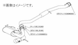 自動車関連業者直送限定 柿本 マフラー Kakimoto・R カキモト アール NISSAN 日産 パルサー E-RNN14 SR20DET (NS339)