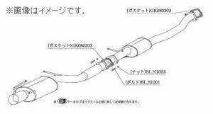 自動車関連業者直送限定 柿本 マフラー Kakimoto・R カキモト アール NISSAN 日産 セドリック E-HBY33 VQ30DET (NS304)