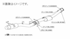 自動車関連業者直送限定 柿本 マフラー HYPER FULLMEGA N1+ Rev. NISSAN 日産 スカイライン GT-R BNR34 RB26DETT (N31352)