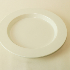 2016/ Teruhiro Yanagihara RimPlate 180 / ホワイト 有田焼 磁器 ボール スタイリッシュ テーブルウェア 北欧