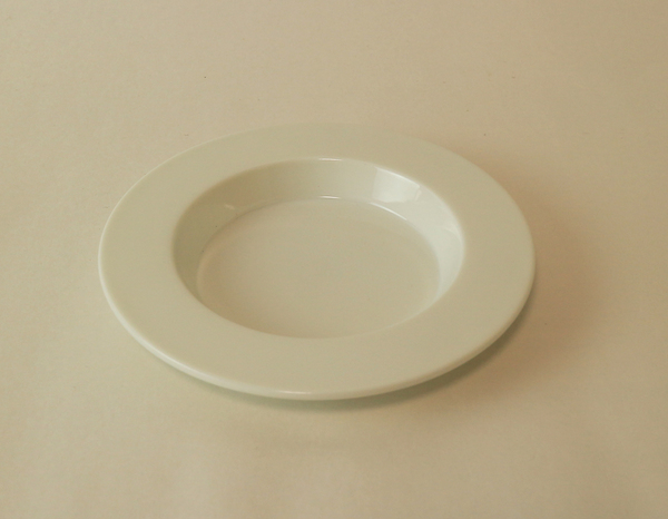 2016/ Teruhiro Yanagihara RimPlate 120 / ホワイト 有田焼 磁器 ボール スタイリッシュ テーブルウェア 北欧