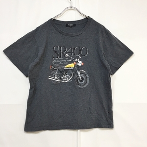 SR400好きに★60周年記念半袖Tシャツ プリント グレー サイズLL メンズ　YAMAHA　YSPカラー
